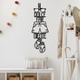 Wallity Dolce Far Niente 3 Escultura de Pared de Metal Negra